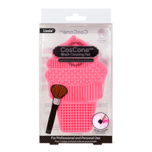 Load image into Gallery viewer, Silicone Brush Cleaning Pad (Ice Cream Cone)