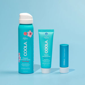 Coola Organic 3 Piece Travel Set
