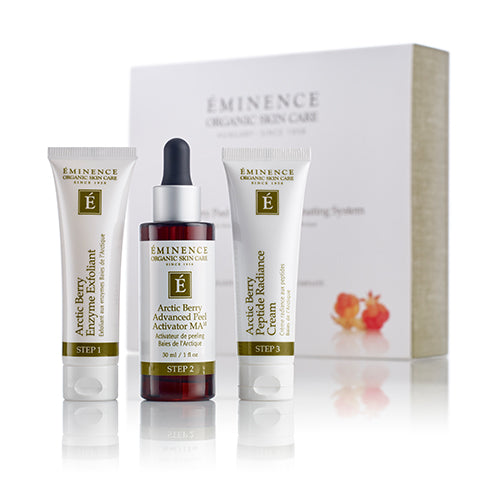 Eminence Organics Arctic Berry Peel & Peptide Illuminating System