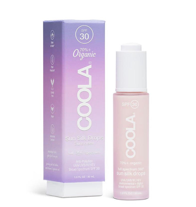 Coola Sun Silk Drops Organic Face Sunscreen SPF 30