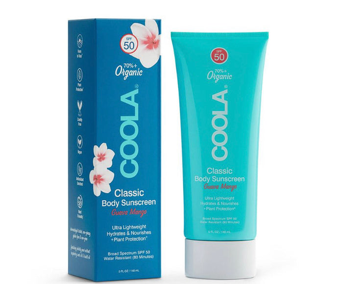 Coola Classic Body Organic Sunscreen Lotion SPF 50 - Guava Mango